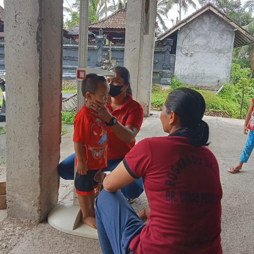 Kegiatan Penyelenggaraan Posyandu  di Br. Dinas Pembungan  dan Posyandu di Br.Dinas Pasekan